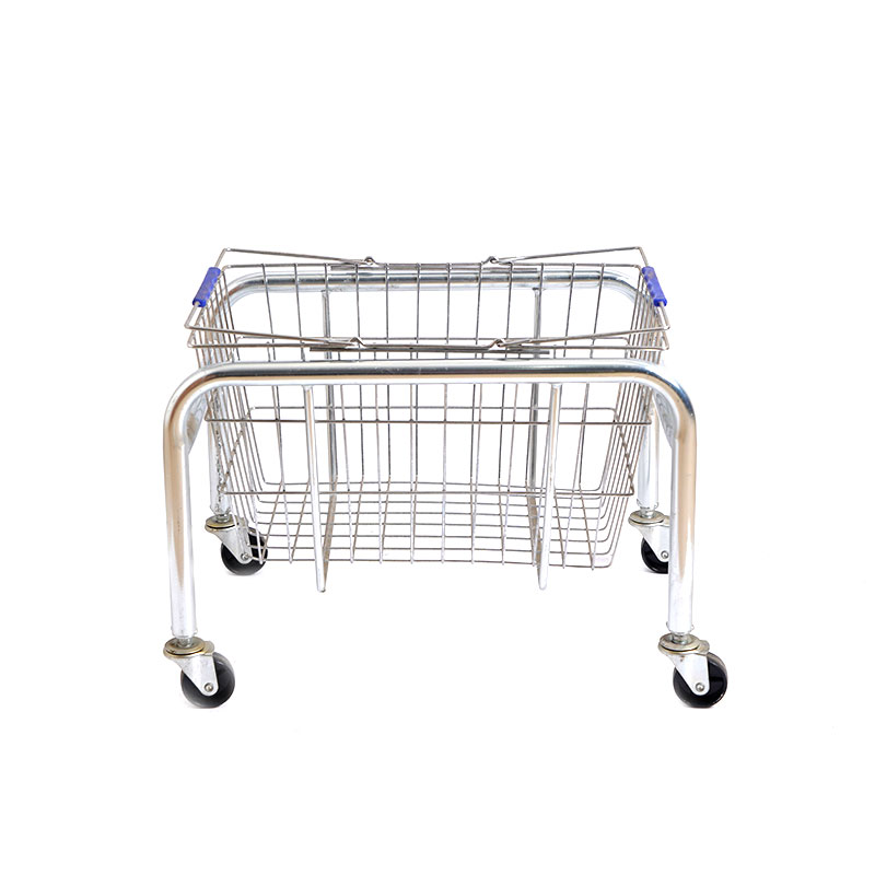 XC-MST-2.-Metal-shopping-basket-holder-+-supermarket-shopping-easy-to-use-shopping-metal-custom-color-fixed-specifications